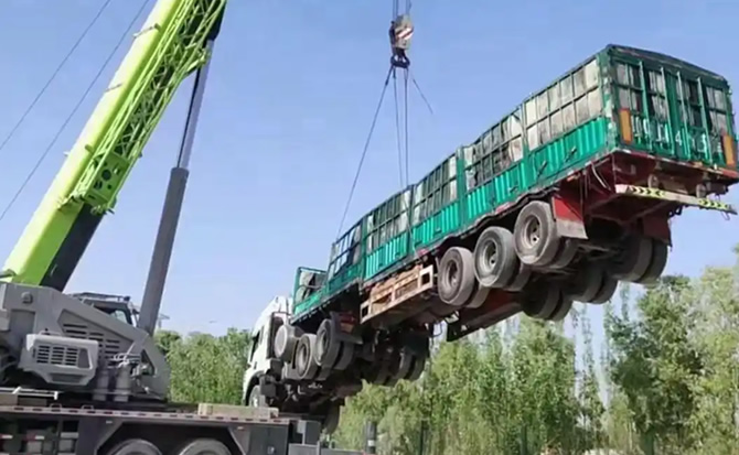 常山道路脱困救援案例